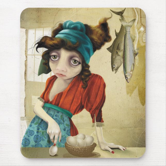 Fish&egg Mousepad (Vorne)