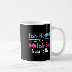 Fish-er oder Fish-sie Oma wird zum Geschlechtsenth Kaffeetasse