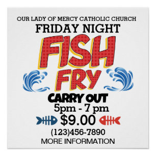 FISH FRY Instant Download oder Poster / Beide