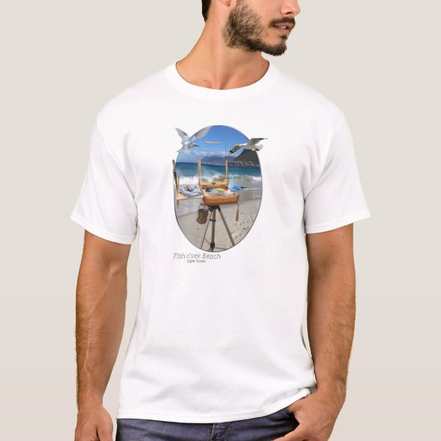 Fish Hoek Beach - Kapstadt T-Shirt (Vorderseite)