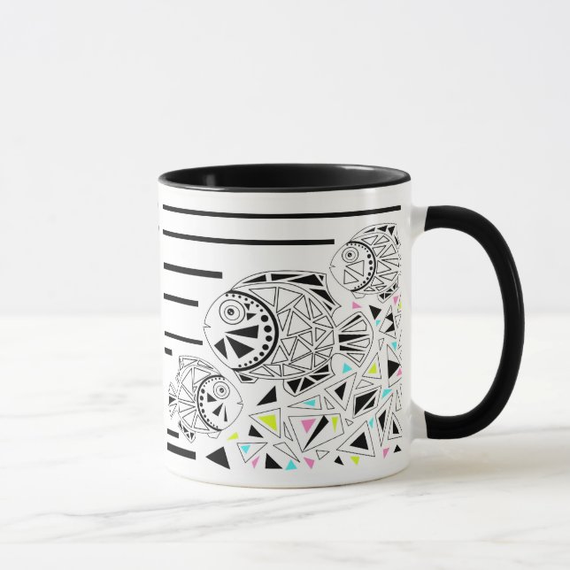 Fish Horoskop Tasse (Rechts)