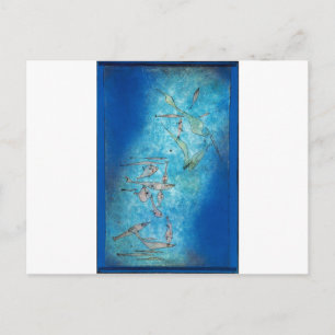 Fish Image - Paul Klee Postkarte