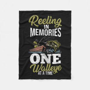 Fish Jagd Sauger Angler Walleye Fisherman Walle Fleecedecke