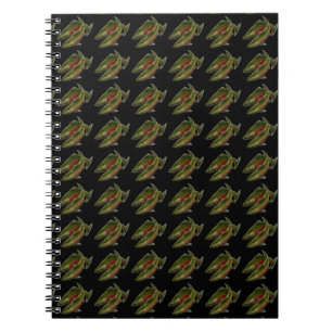 Fish Journal Custom Lmon Fish Art Notebook Notizblock