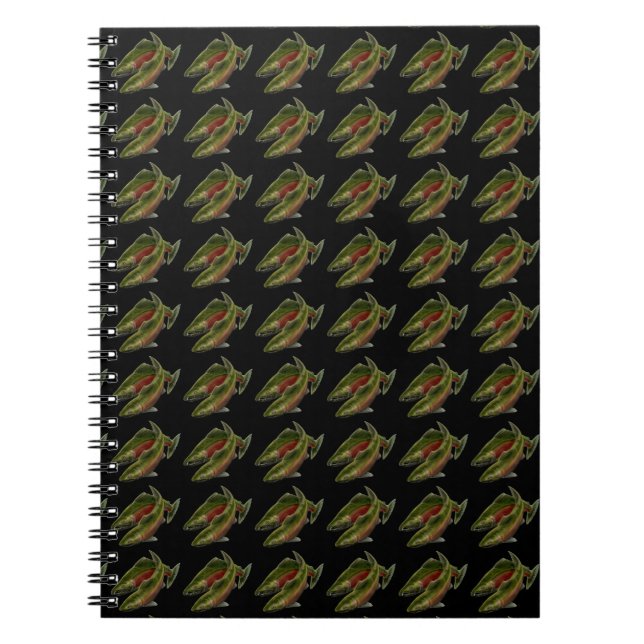 Fish Journal Custom Lmon Fish Art Notebook Notizblock (Vorderseite)