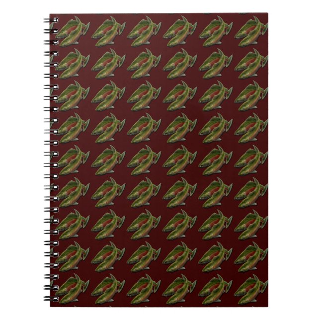 Fish Journal Custom Lmon Fish Art Notebook Notizblock (Vorderseite)