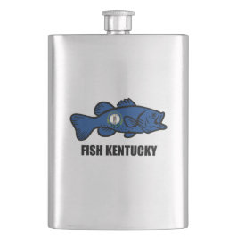 Fish Kentucky Flachmann