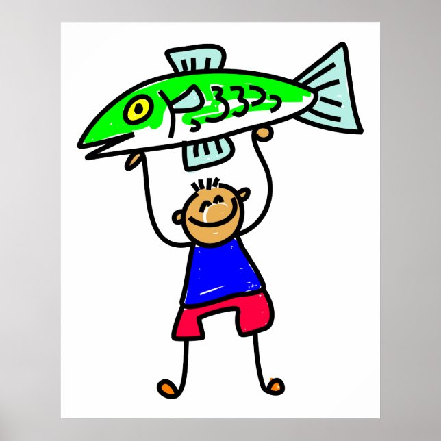 Fish Kid Poster (Vorne)