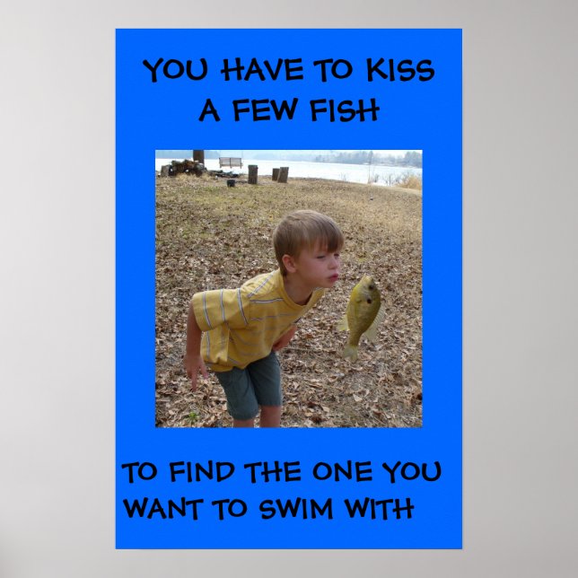 FISH KISS POSTER (Vorne)