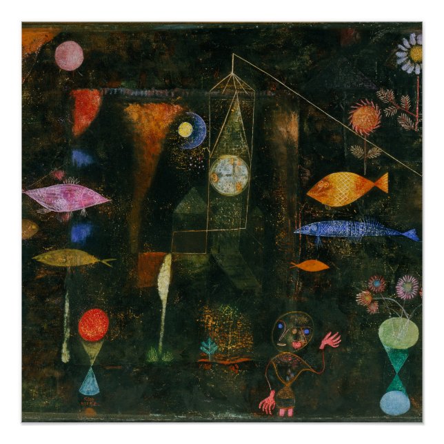 Fish Magic - Paul Klee Poster (Vorderseite)