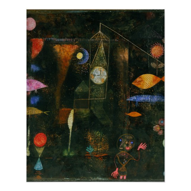Fish Magic - Paul Klee Poster (Vorderseite)