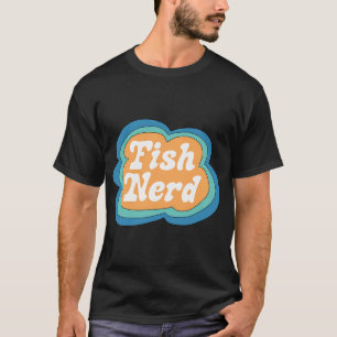 Fish Nerd (Gelb auf Grün) T-Shirt