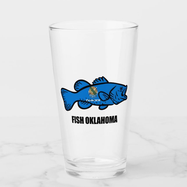 Fish Oklahoma Glas (Vorderseite)
