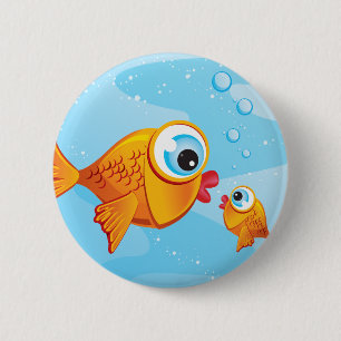 FISH - Olive & Pickle: Button