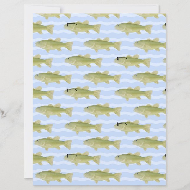 fish patterned paper (Vorderseite)