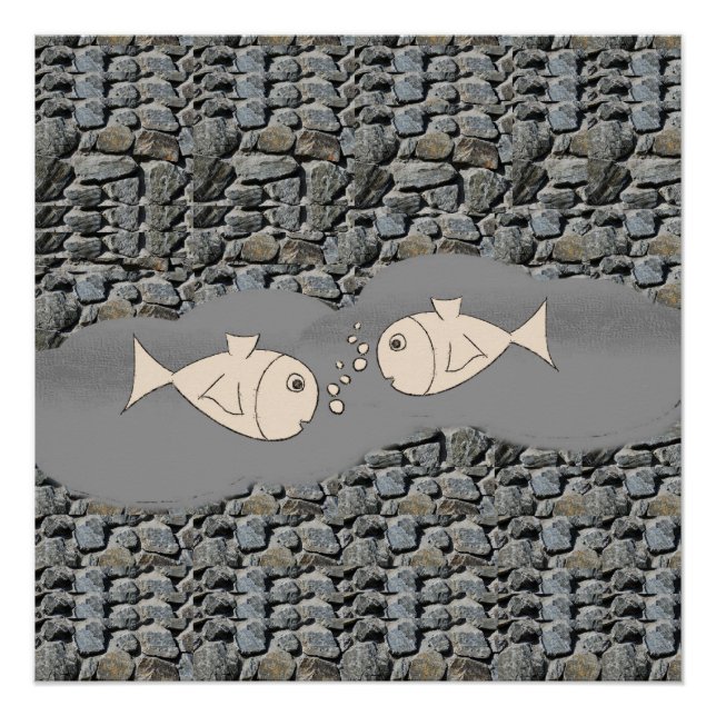Fish Poster Beach House Poster (Vorderseite)