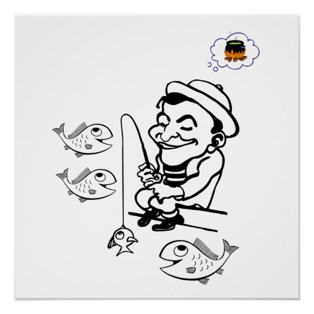 Fish Poster Beach House Poster (Vorderseite)