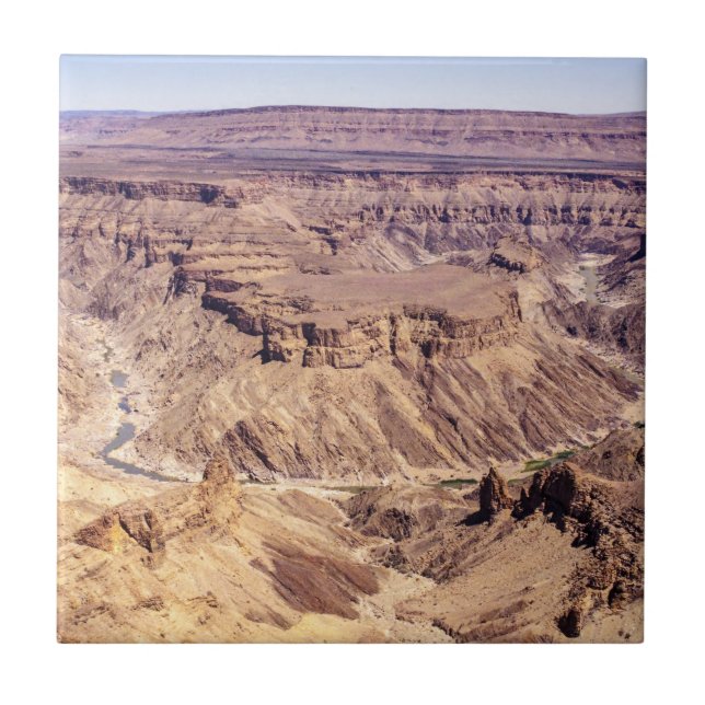 Fish River Canyon im Süden Namibias, Afrika Fliese (Vorderseite)
