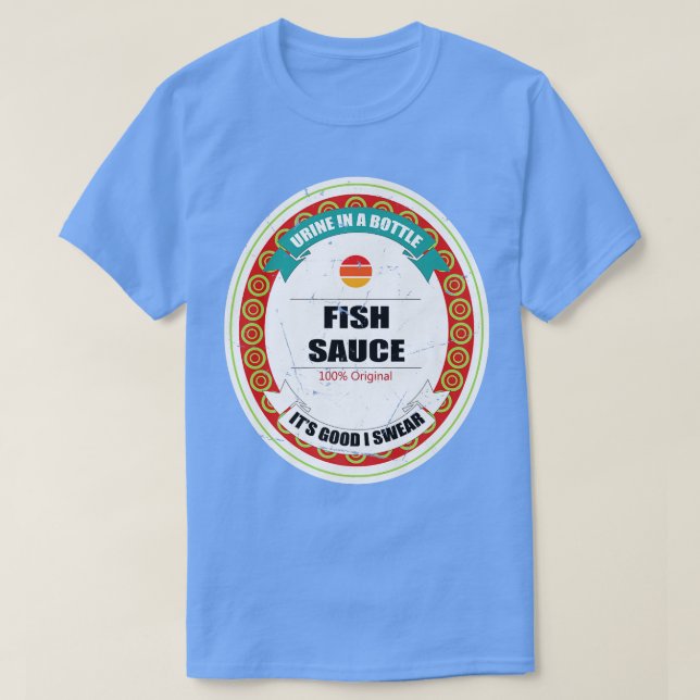 Fish Sauce Funny Japanese Sushi Condition Hallowee T-Shirt (Design vorne)