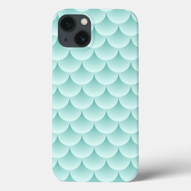 Fish Scales Pattern Case-Mate iPhone Hülle (Rückseite)