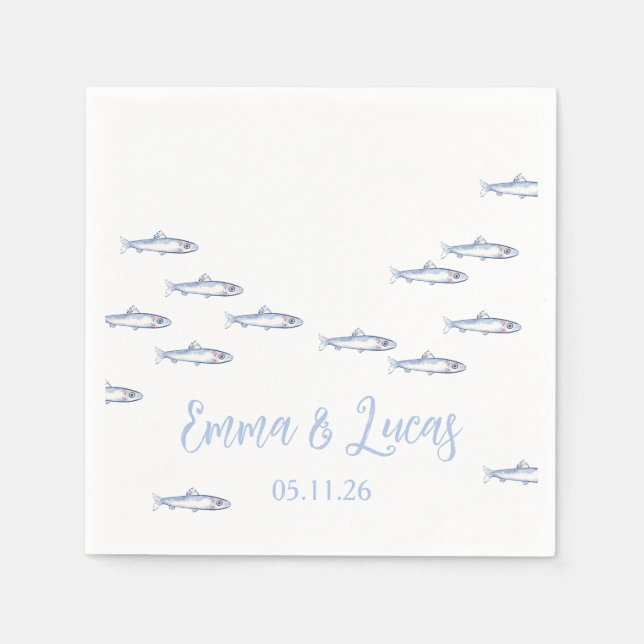 fish serviette (Vorderseite)