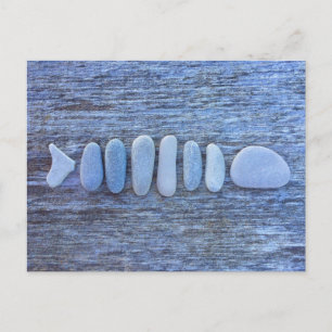 Fish Shaped Rock Art Postkarte