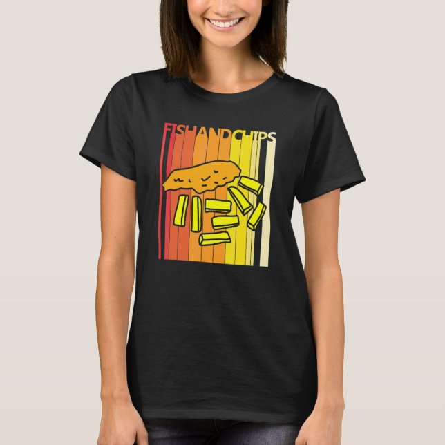 Fish und Chips T-Shirt (Vorderseite)
