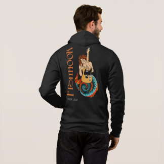 Fishaken Hoodie Mermaid auf der Rückseite