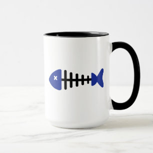 Fishbone-Fische Tasse