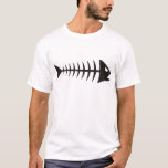 Fishbone - Fischgräte T-Shirt<br><div class="desc">Fischgräte,  das Motiv für die Anglerin oder Angler! Fishbone,  the motive for the angler or anglers!</div>
