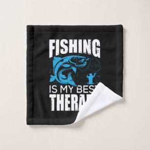 Fisher Angeln Ist Meine Beste Therapie Waschlappen