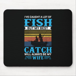 Fisher Art eine Menge Fisch Mousepad