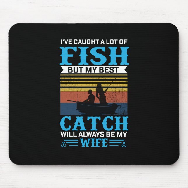 Fisher Art eine Menge Fisch Mousepad (Vorne)