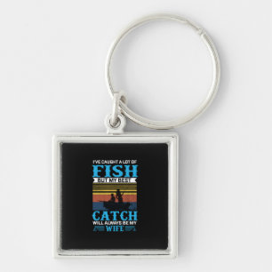 Fisher Art eine Menge Fisch Schlüsselanhänger
