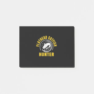 Fisher Freshwater Catfish Hunter Post-it Klebezettel