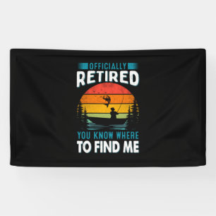 Fisher Geschenk müde Sie wissen, wo Sie mich finde Banner