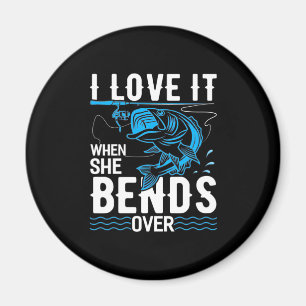 Fisher ich Liebe es, wenn sie drüben ist Magnet