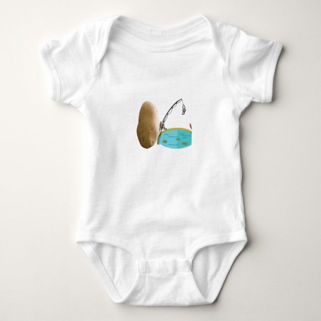 Fisher Potato Baby Strampler (Vorderseite)