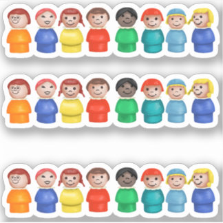 Fisher Price Little Girls Aufkleber