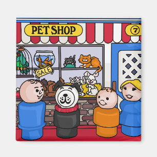 Fisher Price Little People Tierhandlung Junge Magnet