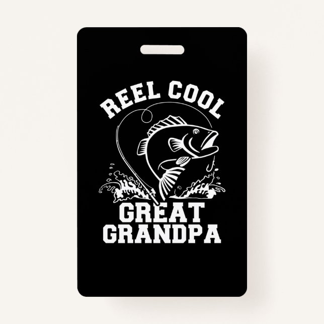 Fisher Reel Cool Great Opa Ausweis (Vorderseite)