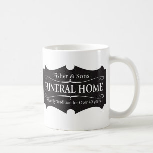 Fisher- u. Sohn-Begräbnis-Zuhause Kaffeetasse