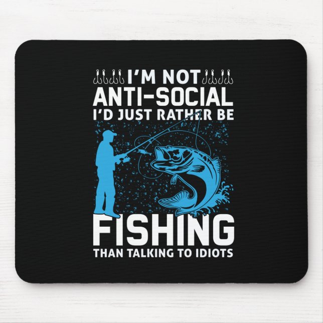 Fisher würde ich einfach fischen mousepad (Vorne)