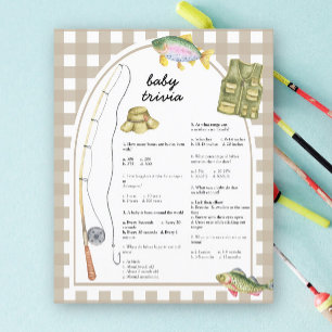 Fisherman - Baby Trivia Baby Shower Game