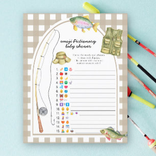 Fisherman-Babydusche - Emoji-Spiel