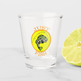 Fisherman Fish Shot Glass Schnapsglas