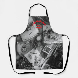 Fisherman’s Deck Black and White Apron Schürze