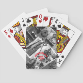 Fisherman’s Deck Black and White Playing Cards Spielkarten