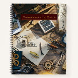 Fisherman’s Deck Spiral Notebook Notizbuch