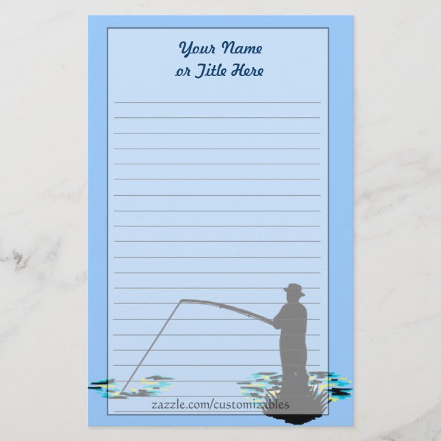 Fisherman Stationierung Briefpapier (Vorderseite)